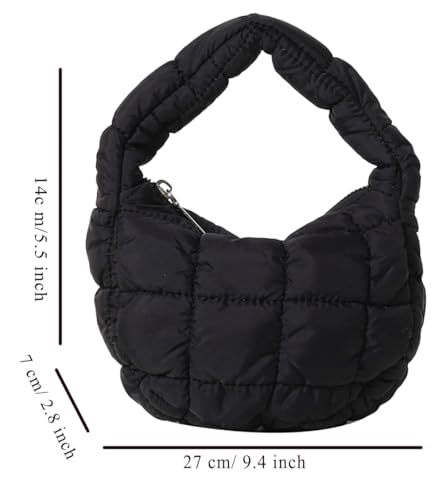 Mini bolso acolchado puffy para mujer miniatura 3