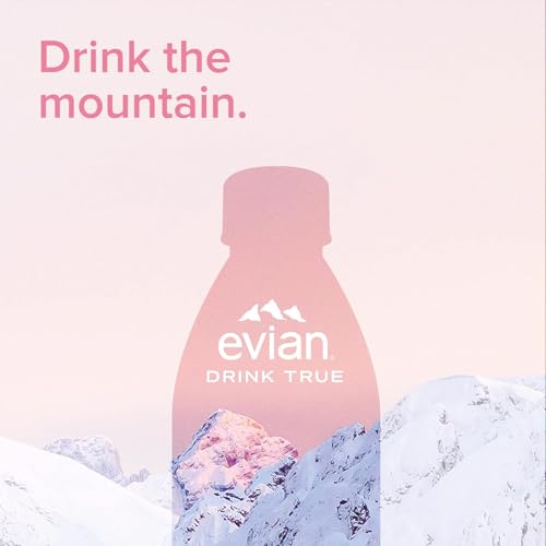 Image of Evian Eau Natural Mineral Water Bottle, 24 X 330 ml