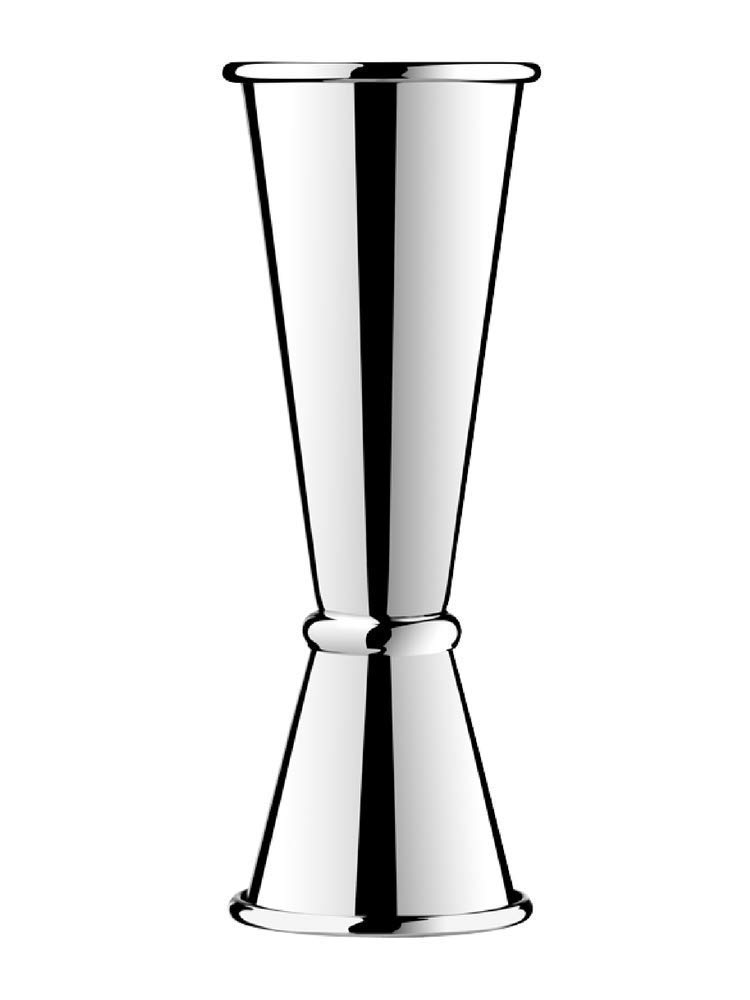 NJ Stainless Steel Japanese Style Double Side Mixing Cup, Drink Bar Tool Jigger: 30/60 ml 1