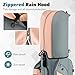 Goplus Lightweight Golf Cart Bag, Molded Lock Top Golf Club Bag w/14-Way Full Length Organizer Dividers, 11 Pockets, Cooler Bag, Straps, Umbrella Holder & Rain Hood for Men Women (Grey+Pink)