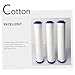 BEBEMOKO 6Pcs Shower Filter Replacement for Showerheads High Efficiency Water Filtration Tool Easy to Install Filtering Accessory for Clean Water