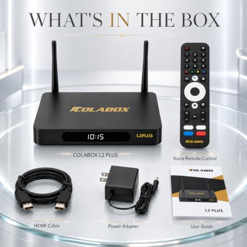 NEXIFLOW 2026 COLA Box, L2 Plus, 4GB RAM 64GB ROM, WiFi Enabled System Unit with Power Cord and User Guide - 5