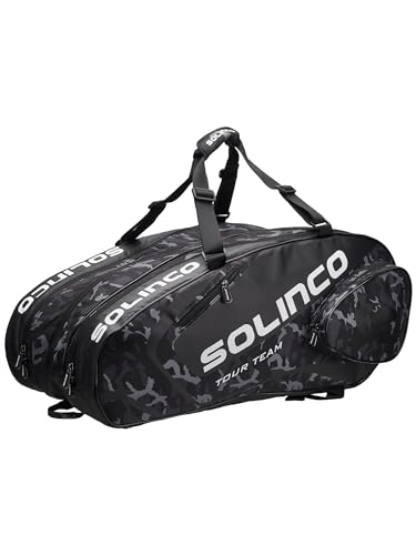 Solinco Black Camo 15 Pack Tennis Racquet Bag