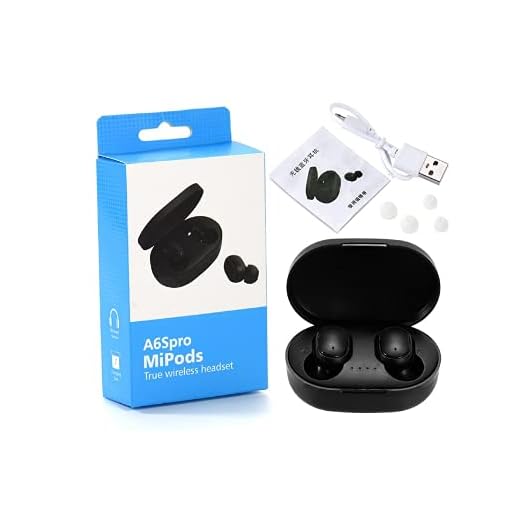 Fone de Ouvido Sem Fio Bohm a6s tws bluetooth 5.0 Com Caixa de Carregamento Para Smartphone (Preto Com Caixa)