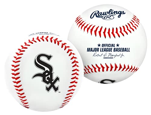 Image of Rawlings | 2026 MLB Baseball with Team Logo | All 30 MLB Teams Available