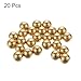 #US 20pcs Precision Solid Brass Bearing Balls 1/2