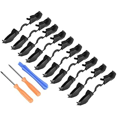 Blaihild Replacement Bumper Buttons Kit for One, Repair Parts with and Pry Tool for Controller Shell