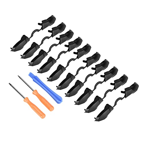 Blaihild Kit de Botones de Parachoques de Repuesto para One, Piezas de Reparación con Destornillador y Herramienta de Palanca para Carcasa del Controlador