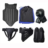 ◆ Il set comprende 1 copricapo, 1 pettorale, 1 paio di protezioni per le gambe, 1 pezzo di protezione per il cavallo ， 1 paio di boxe e 1 borsa per attrezzi, forniscono protezione per tutto il corpo per gli atleti.