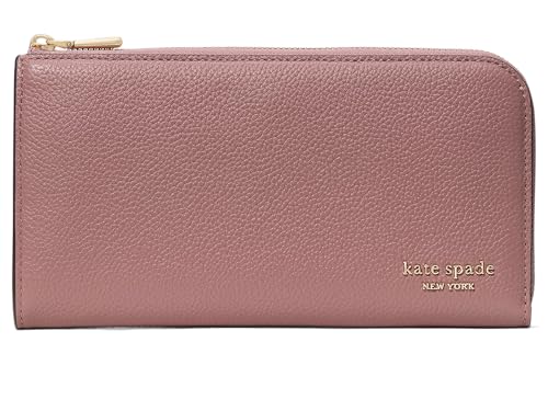 Image of kate spade new york Devin Pebbled Leather Zip Around Continental Wallet