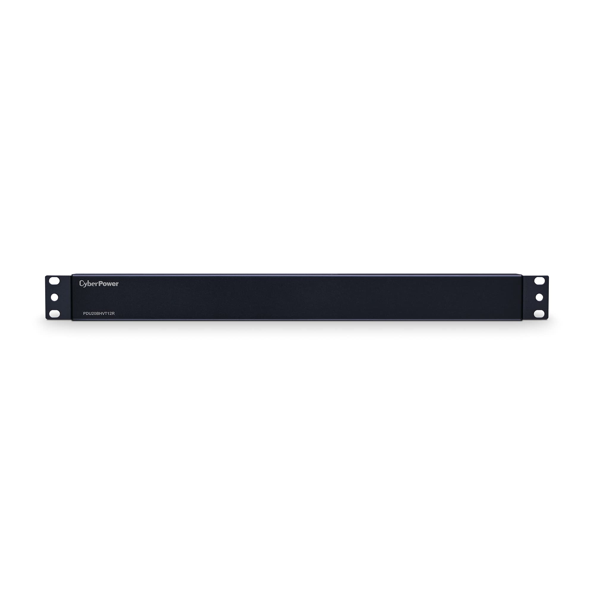 CyberPower PDU20BHVT12R Basic PDU, 208-230V, 20A (Derated to 16A), 12 Outlets, 1U Rackmount