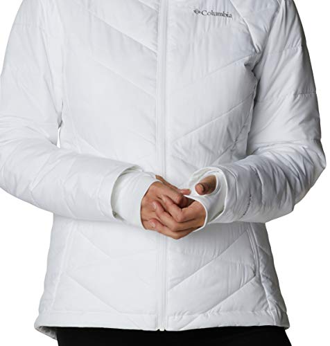 Image of Columbia Women's Heavenly Hooded Jacket, White, Small