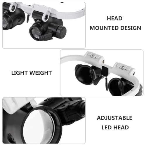 Jumelles LED et loupe flexible pour ne plus manquer aucun détail de précision
