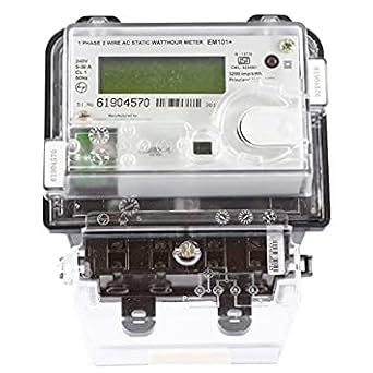 L&T (Larsen & Toubro Limited) Single Phase Electronic Energy LCD Display 5-30A Sub Meter