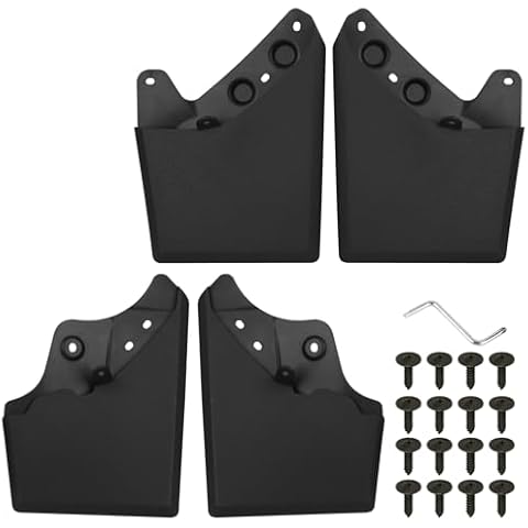 Mud Flaps, Mud Guards Splash Guard, 4pcs Soft Fender Guards Compatible with Toyota Tacoma 2024 2025 Cover