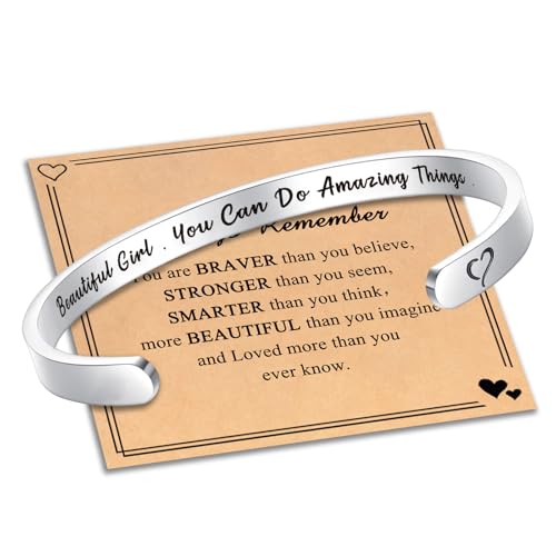 Image of Bracelets Gifts for Teen Girls Birthday Gifts for Granddaughter Daughter Jewelry Confirmation First Communion Christmas 6 8 10 12 14 16 Year Old Teenage Tween Teens Girl