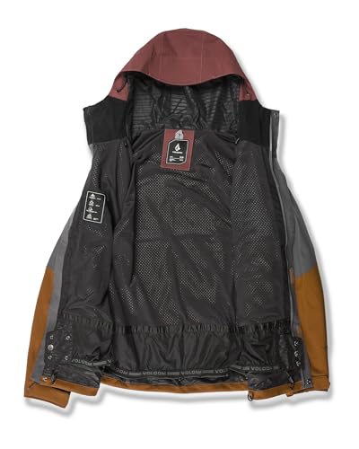 Image of Volcom Men's Brighton Hooded Snowboard Ski Winter Jacket