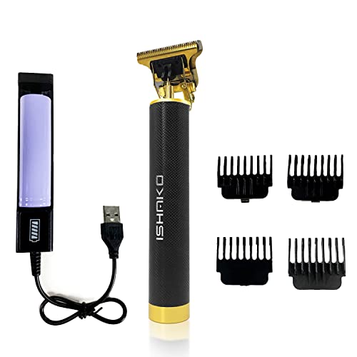 ISHKO Hair Trimmer for Men, Beard Trimmer for Men Electric Razor Shavers Cordless Hair Clippers for Men