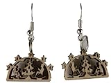 *Versand per Deutsche Post* Weihnachtschmuck Ohrringe Weihnachten Hänger Heilig Abend Schwippbogen mit Kerzen Tannenbaum Tanne Baum 6787