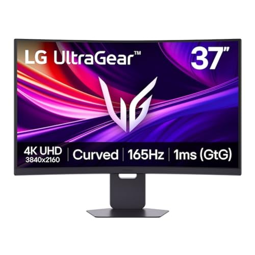LG Ultragear 37G800A Moniteur Gaming 37" UHD 4K 165Hz 1ms GtG 16:9 incurvé HDMI 2.1 USB C Haut Parleur AMD FreeSync Premium Pro VRR HDR 600 AUX Support réglable - vue 6