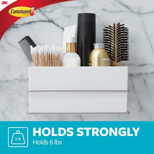 Command Wall and Cabinet Organizer, 1 Organizer, 4 Water-Resistant Strips - image 3