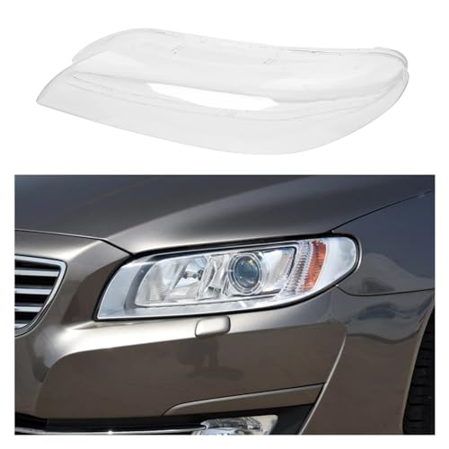 Abat-jour phare Volvo S80 coque objectif transparent gauche pour modèles 2008-2015