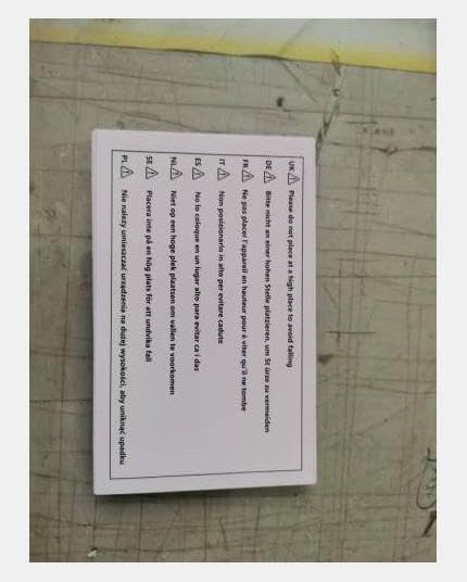 Porte document mural A4 bleu idéal pour organiser le bureau