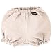 PinkZebra Bloomers aus Musselin, Pumphose Baby Mädchen von 3-10 Monate, Babykleidung, Shorts atmungsaktiv aus 100% Baumwolle, Kurzhose mit Gummizug, Beige