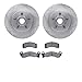 Dynamic Friction Company Front Brake Rotors with 5000 Advanced Brake Pads 6502-56035