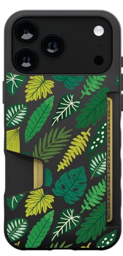 Image of Smartish - Leaf Me Alone - iPhone 17 Pro Max Wallet Case - Wallet Slayer Vol. 1 [Slim + Protective] Credit Card Holder - Fits iPhone 17 Pro Max