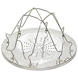 Für 4 Scheiben Brot Highlander Camping-Toaster aus Edelstahl für 4 Schreiben Brot, CP115