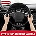 Rubbermaid Steering Wheel Cover – Universal Fit 14.5