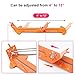 Catcan 2 in 1 Paracord Bracelet Making Kit, Paracord Jigs and Tools, Adjustable Length DIY Craft Monkey Fist Jig Tools 4