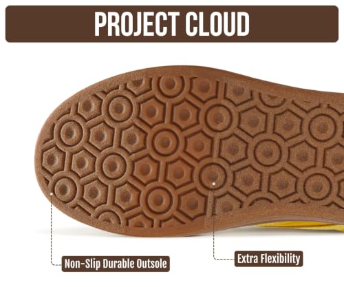 Image of Project Cloud Platform Sneakers for Women Footwear - Memory Foam Insole Womens Shoes, Lightweight and Non-Slip Sole Lace Up Fashion Sneakers for Women 2026 (Volley)