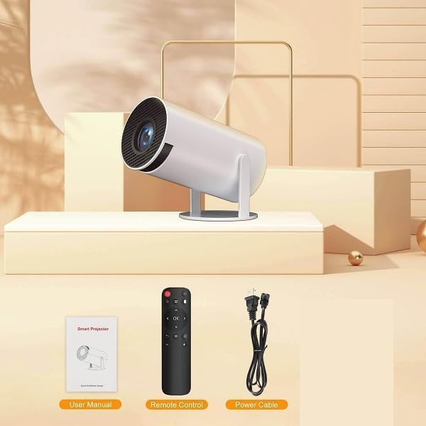 SMART LED MULTIMEDIA PROJECTOR WITH HIGHLIGHT COATING LENS