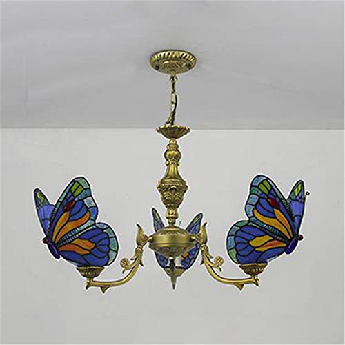 Niuyao NY-10074 Pendant Light Stained Glass In Tiffany Lamp Style thumb #1