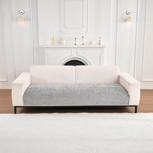 Topchances Soft Chenille Sofa Cover, New Non-Slip Sofa Covers 1 2 3 Seater