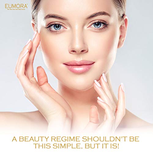 Eumora Shea Butter, Facial Cleansing Moor Clay Soap. Organic Face Wash For Anti-Aging, Brightening, Lifting, Tightening, Wrinkles. All Natural Sls-Free Face Detox Cleanser For Men, Women #TOP3