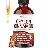 NEW AGE Ceylon Cinnamon Tincture Drops - Liquid Cinnamon Supplements for Overall Support - Cinnamomum Verum Bark Extract - Vegan, Sugar & Alcohol-Free, Non-GMO - 2 fl oz
