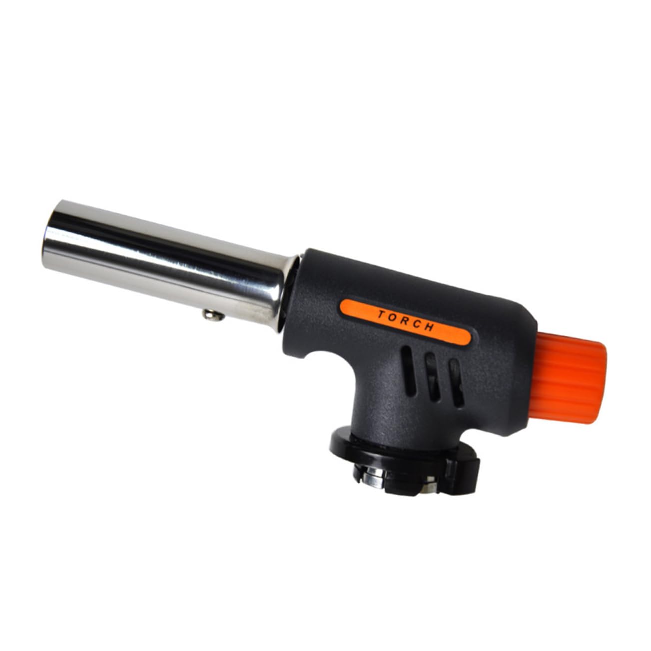 HOLIDYOYO Multifunctional Piezo Ignition Gas Torch Head Adjust Flame for Cooking