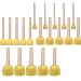 BCP 20-Pieces Assorted Size Round Sponges Brush Set, Paint Tools For Kids by BCP