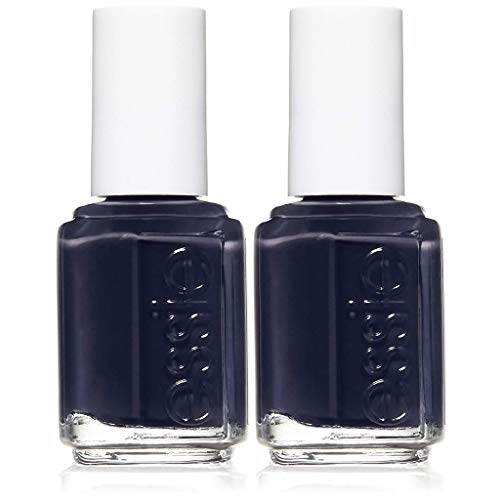 essie nail polish, after school boy blazer, blue black nail polish, 0.46 fl. oz, 2 count