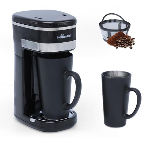 Single Serve Coffee Maker with Reusable Filter
