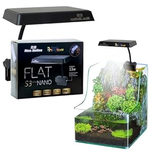 VAYINATO Neo Helios Flat Nano S3 Plus, 13W Full Spectrum Planted Tank Led Aquarium Light By Petzlifeworld