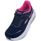 Top 10 Best Women's Shoes for Morton's Neuroma Reviewed 1 AOV Womens Wide Toe Box Walking Shoes Arch Support Sneakers for Plantar Fasciitis Lightweight Orthotic Tennis Shoes for Outwork Gym BluePink Size 8.5