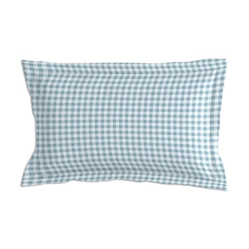 Image of MORADO Premium Glace Cotton 210 TC Single Bedsheet with 1 King Size Pillow Covers (60x90 Inches, White&Grey)