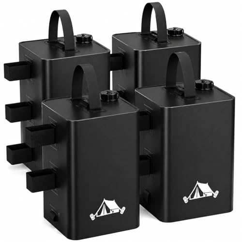 Flapiki Canopy Weights Set of 4, 132 lbs Water Weights