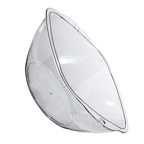 SHERCHPRY Bassin de Nettoyage Transparent Plastique pour Bac à Laver Multifonctionnel pour Salon Pratique Moyenne