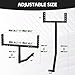 YZONA Truck Bed Extender Hitch Mount, 2 in 1 Design Foldable Kayak Hitch Extender, 800 lbs Load Capacity Tailgate Hitch Extendsion for Pickup Trucks & SUVs for Kayak Ladder, Canoe, Pipes, Lumber Rack