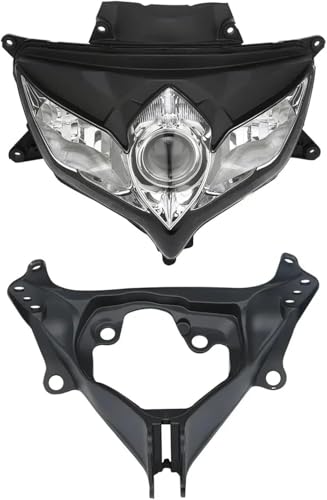 Phares pour moto Suzuki GSX-R600 et 750 2008-2010 avec optique de phare avant complet
